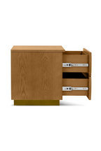 2-Drawer Wooden Bedside Table | NV Gallery Stamford