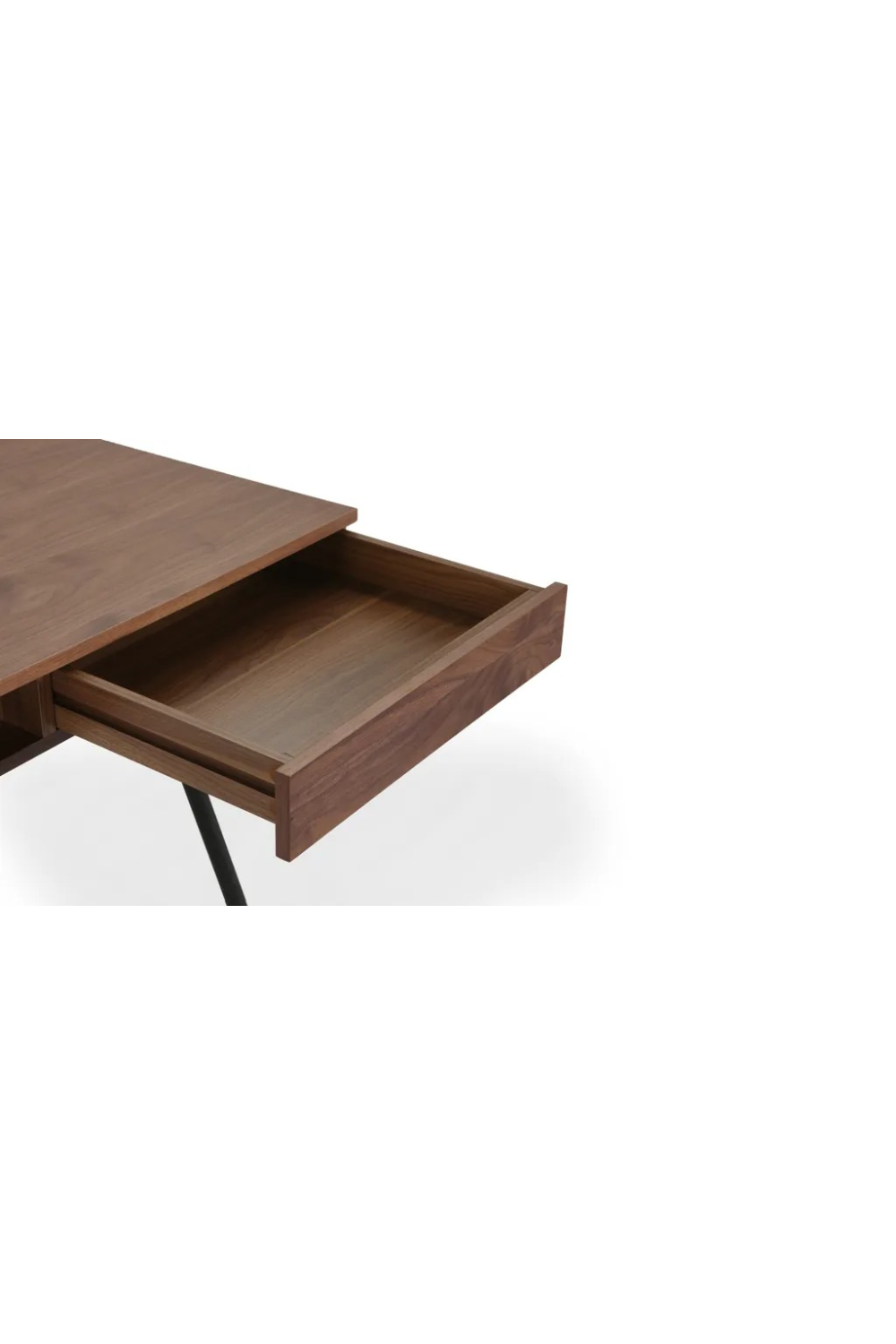 2-Drawer Wooden Desk | NV Gallery Solomon