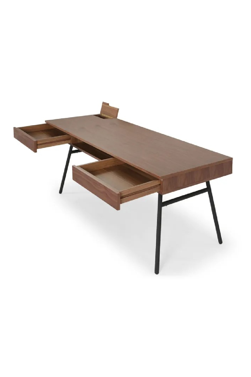 2-Drawer Wooden Desk | NV Gallery Solomon