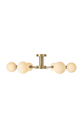 6-Glass Globes Pendant Lamp | NV Gallery Gray