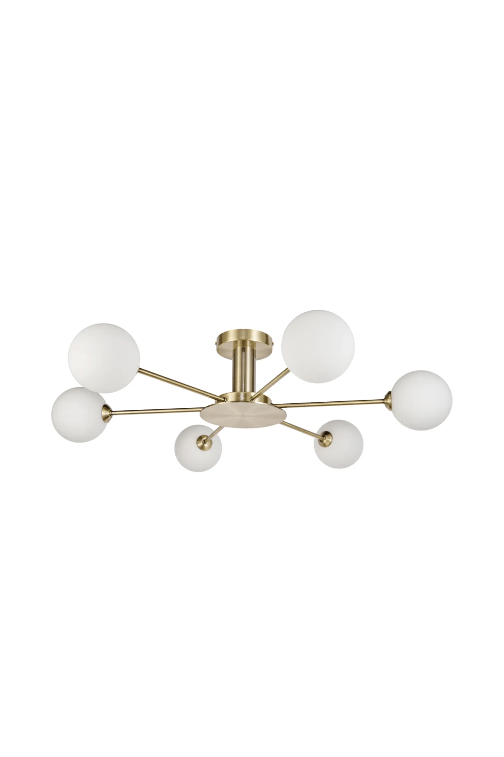 6-Glass Globes Pendant Lamp | NV Gallery Gray