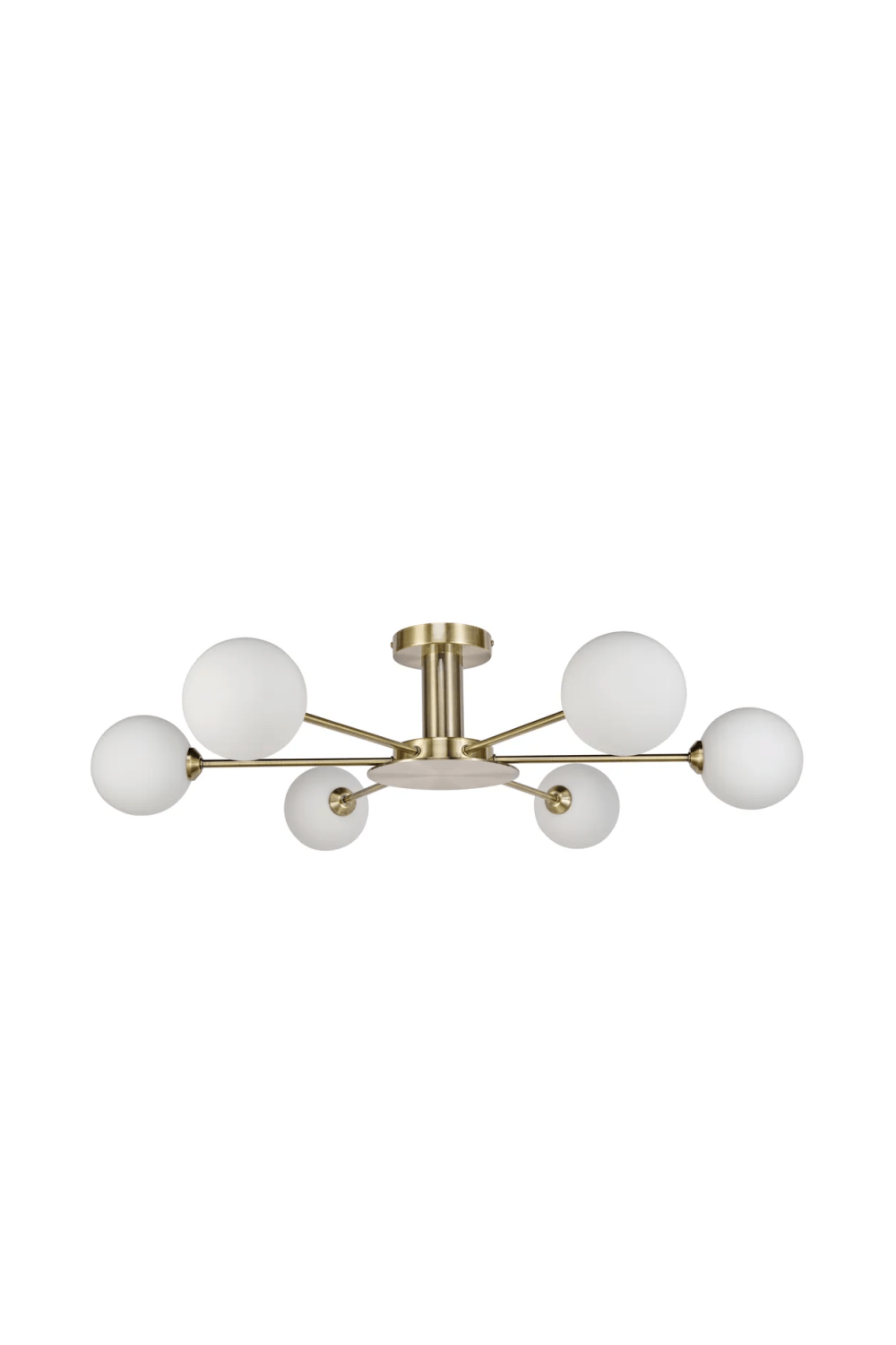 6-Glass Globes Pendant Lamp | NV Gallery Gray