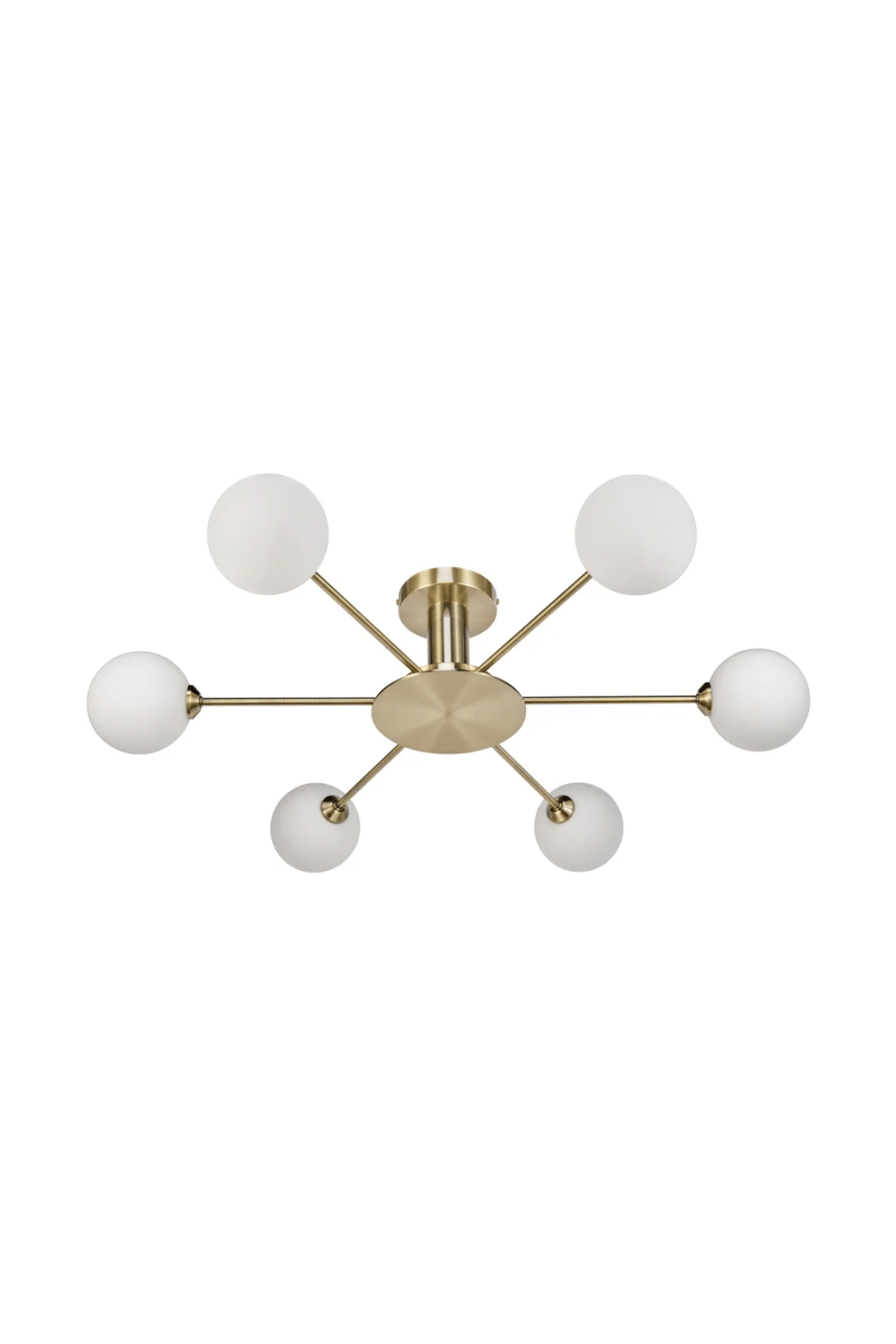6-Glass Globes Pendant Lamp | NV Gallery Gray