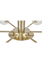 6-Glass Globes Pendant Lamp | NV Gallery Gray
