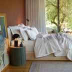 400TC Percale Duvet Cover | Amalia Home Fresco