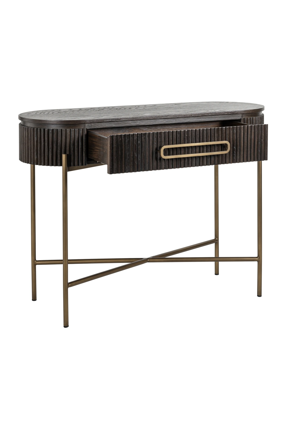 1-Drawer Oak Console Table | Richmond Interiors Luxor