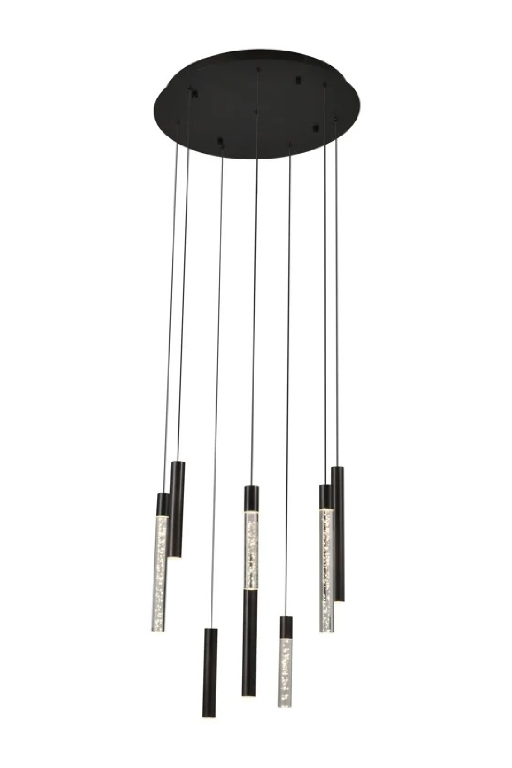 8 Tubular Lamps Chandelier | Richmond Interiors Oxley