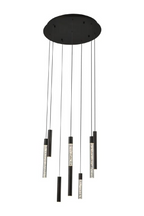 8 Tubular Lamps Chandelier | Richmond Interiors Oxley