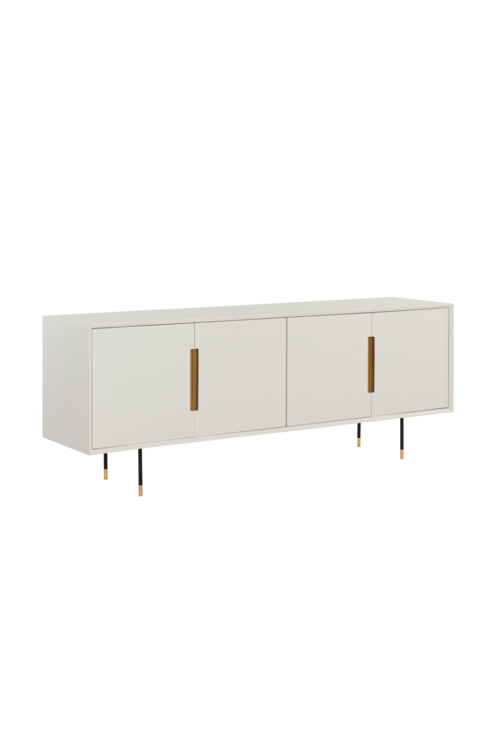 4-Door Cream Modern Sideboard | Splendido Danbury