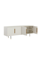 4-Door Cream Modern Sideboard | Splendido Danbury