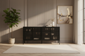 4-Door Black Sideboard | Splendido Etienne