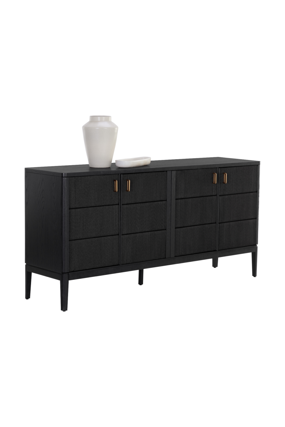 4-Door Black Sideboard | Splendido Etienne