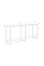 2-Layer Iron Console Table | Splendido Eiffel