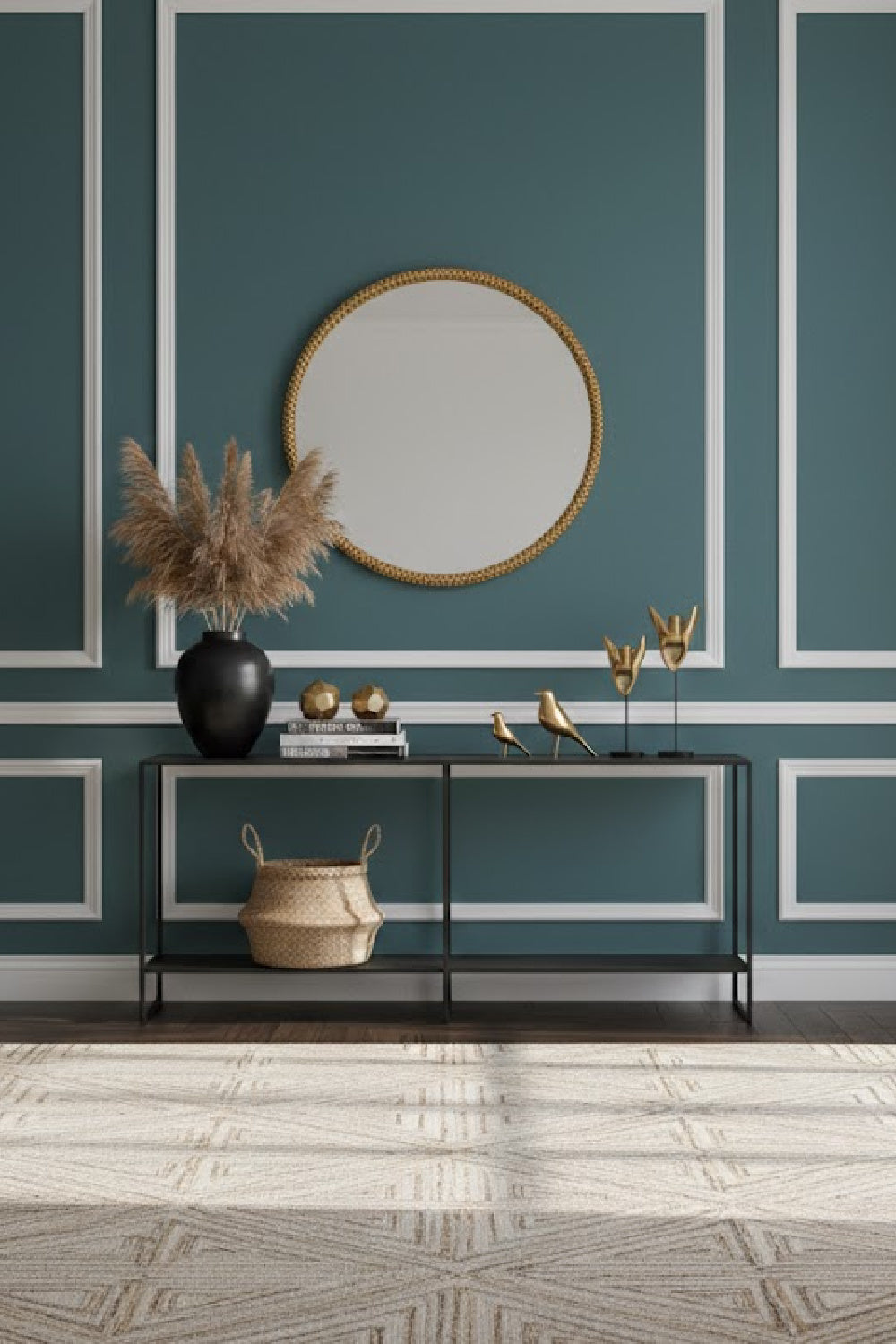 2-Layer Iron Console Table | Splendido Eiffel