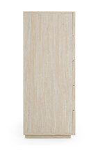 5-Drawer Travertine Chest | OROA Modern Lago