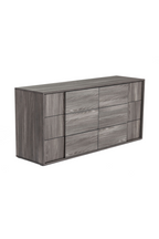 6-Drawer Gray Elm Dresser | OROA Modern Asus