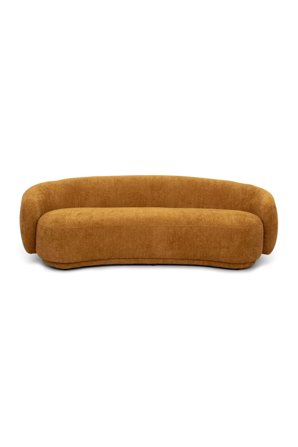 3-Seater Orange Sofa | OROA Modern Andrew