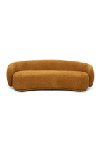 3-Seater Orange Sofa | OROA Modern Andrew
