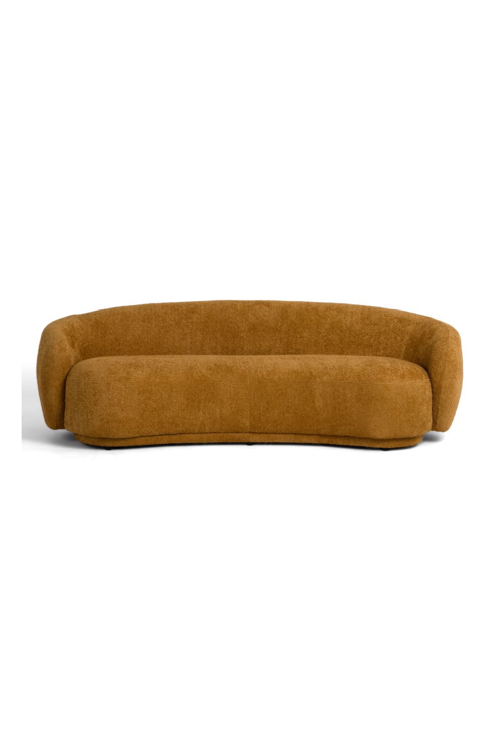 3-Seater Orange Sofa | OROA Modern Andrew