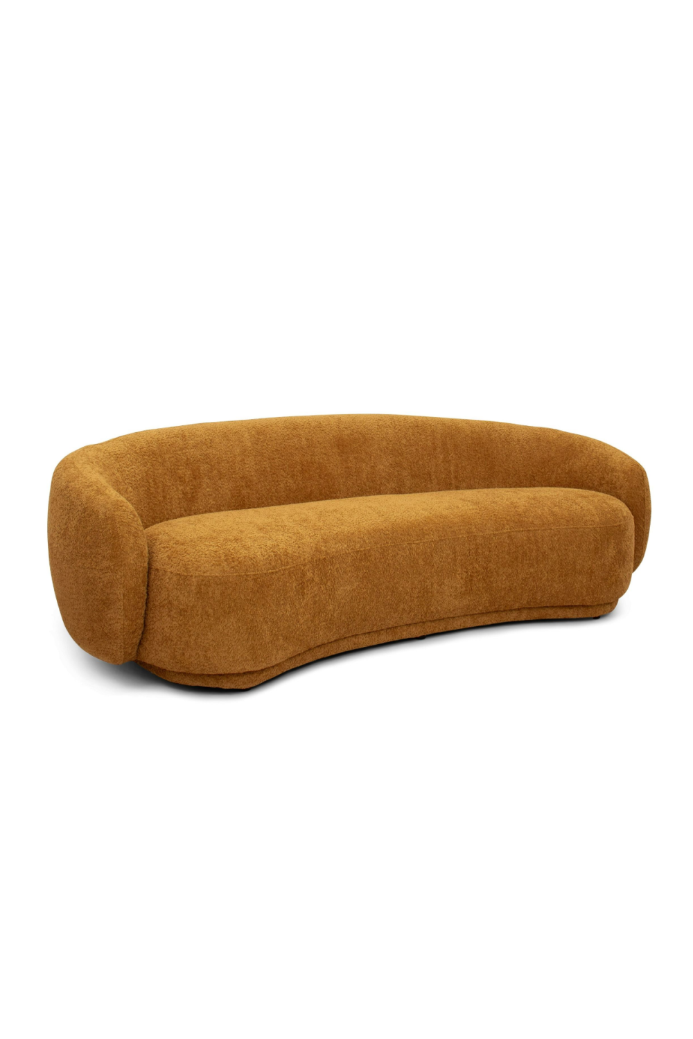 3-Seater Orange Sofa | OROA Modern Andrew