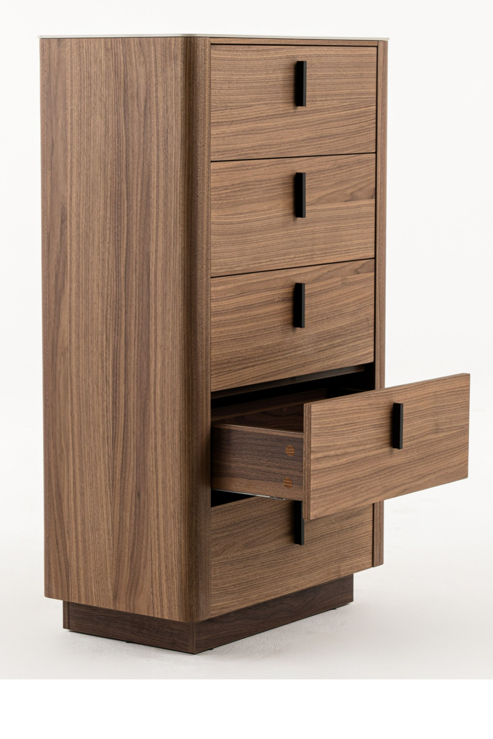 5-Drawer Walnut Chest | OROA Modern Chelton