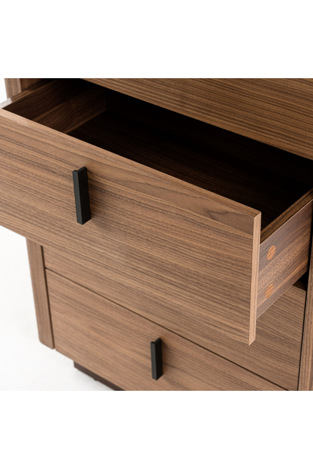 5-Drawer Walnut Chest | OROA Modern Chelton