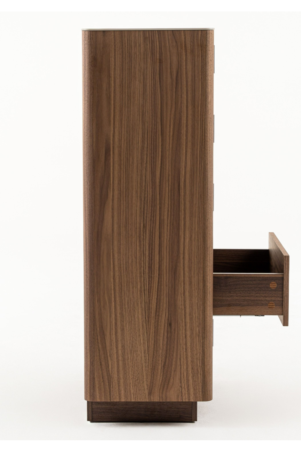 5-Drawer Walnut Chest | OROA Modern Chelton