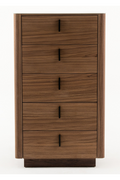 5-Drawer Walnut Chest | OROA Modern Chelton