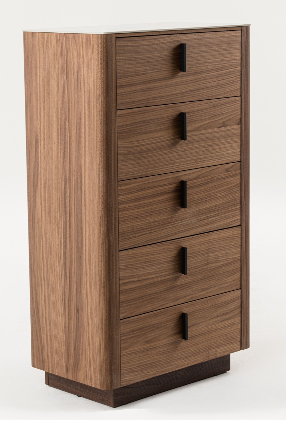 5-Drawer Walnut Chest | OROA Modern Chelton