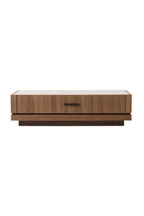 1-Drawer Walnut Coffee Table | OROA Modern Bailey
