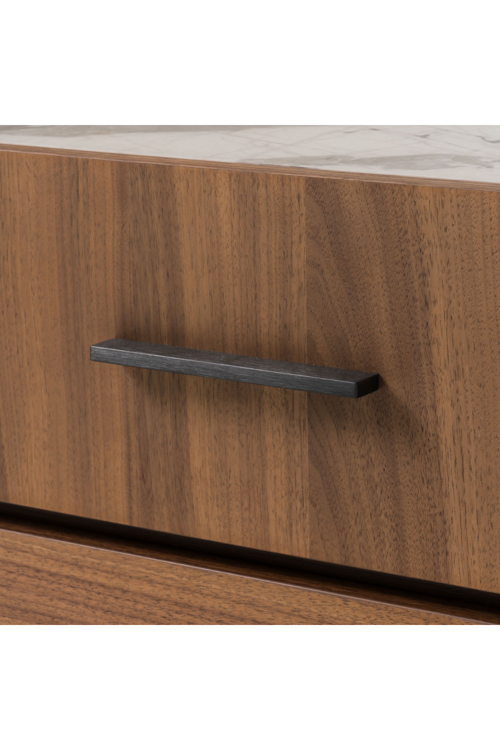 1-Drawer Walnut Coffee Table | OROA Modern Bailey