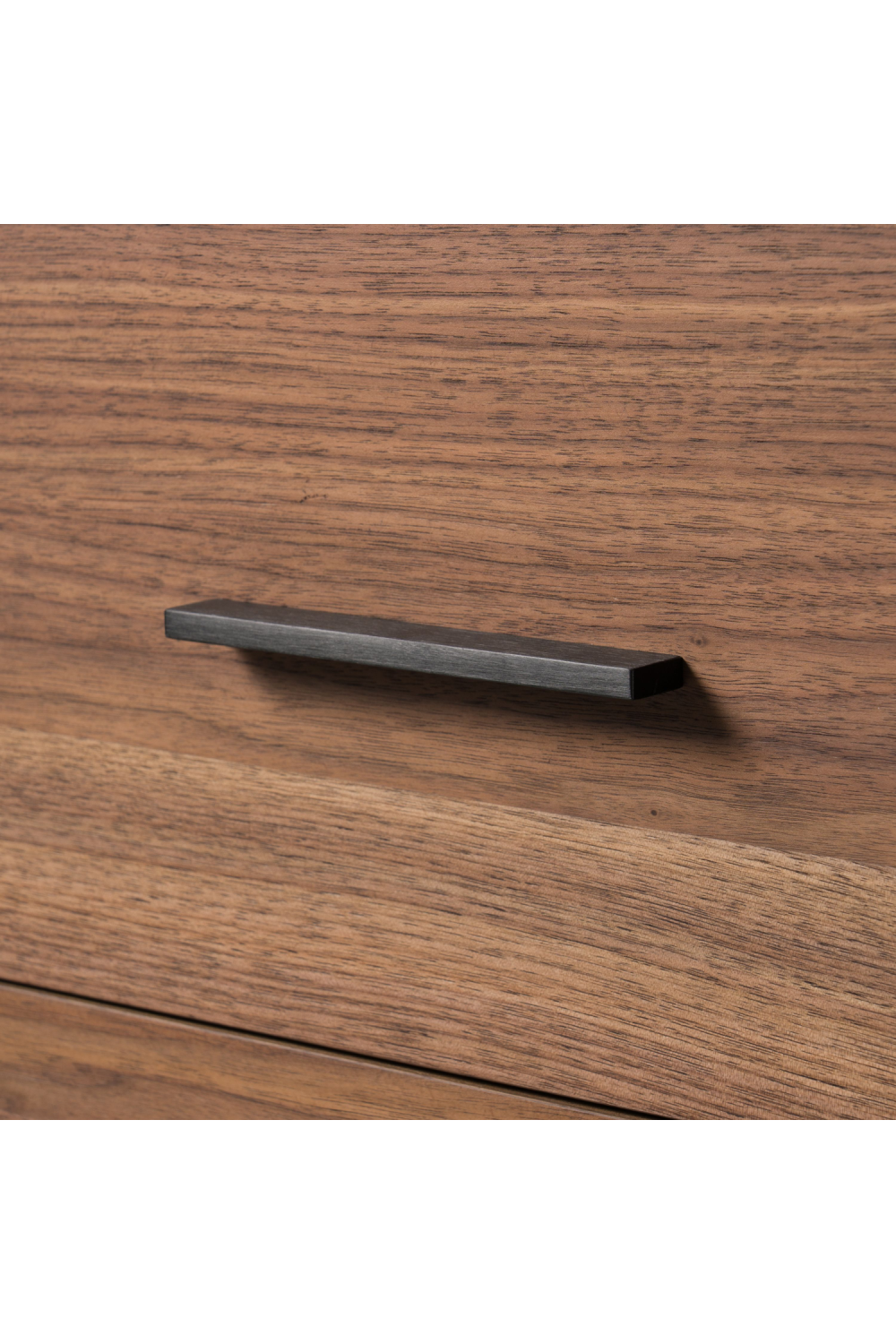 2-Drawer Walnut Nightstand | OROA Modern Bailey