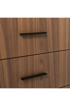 5-Drawer Walnut Chest | OROA Modern Bailey