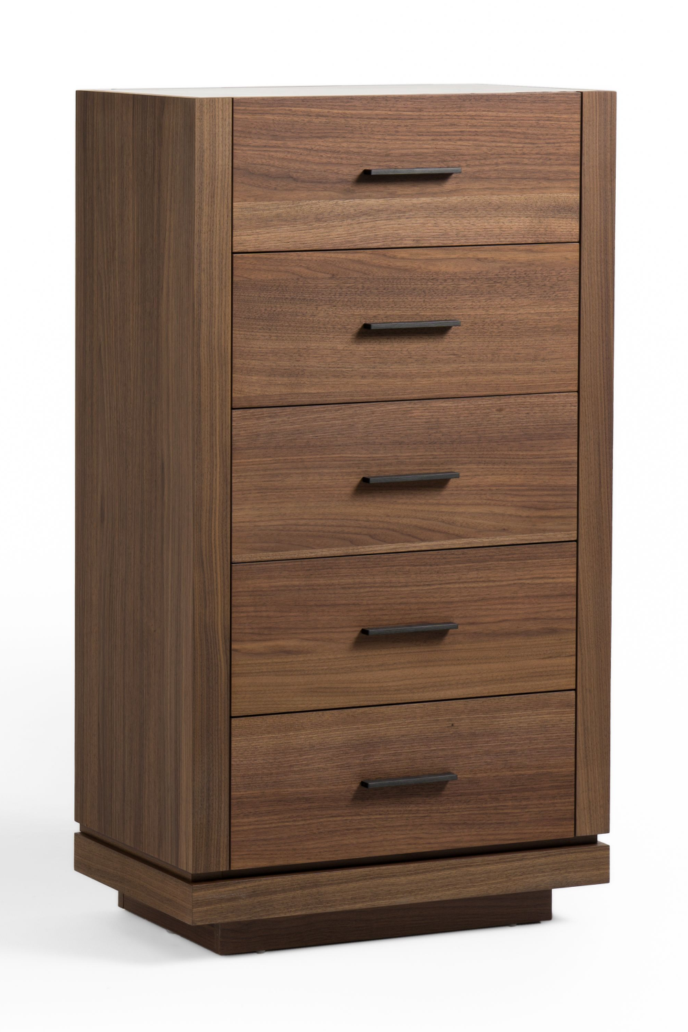5-Drawer Walnut Chest | OROA Modern Bailey
