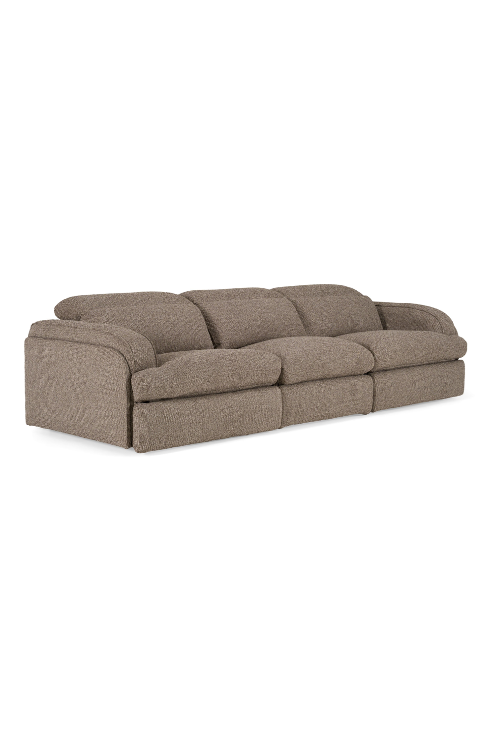 3-Piece Sectional Recliner Sofa | OROA Modern Ambler