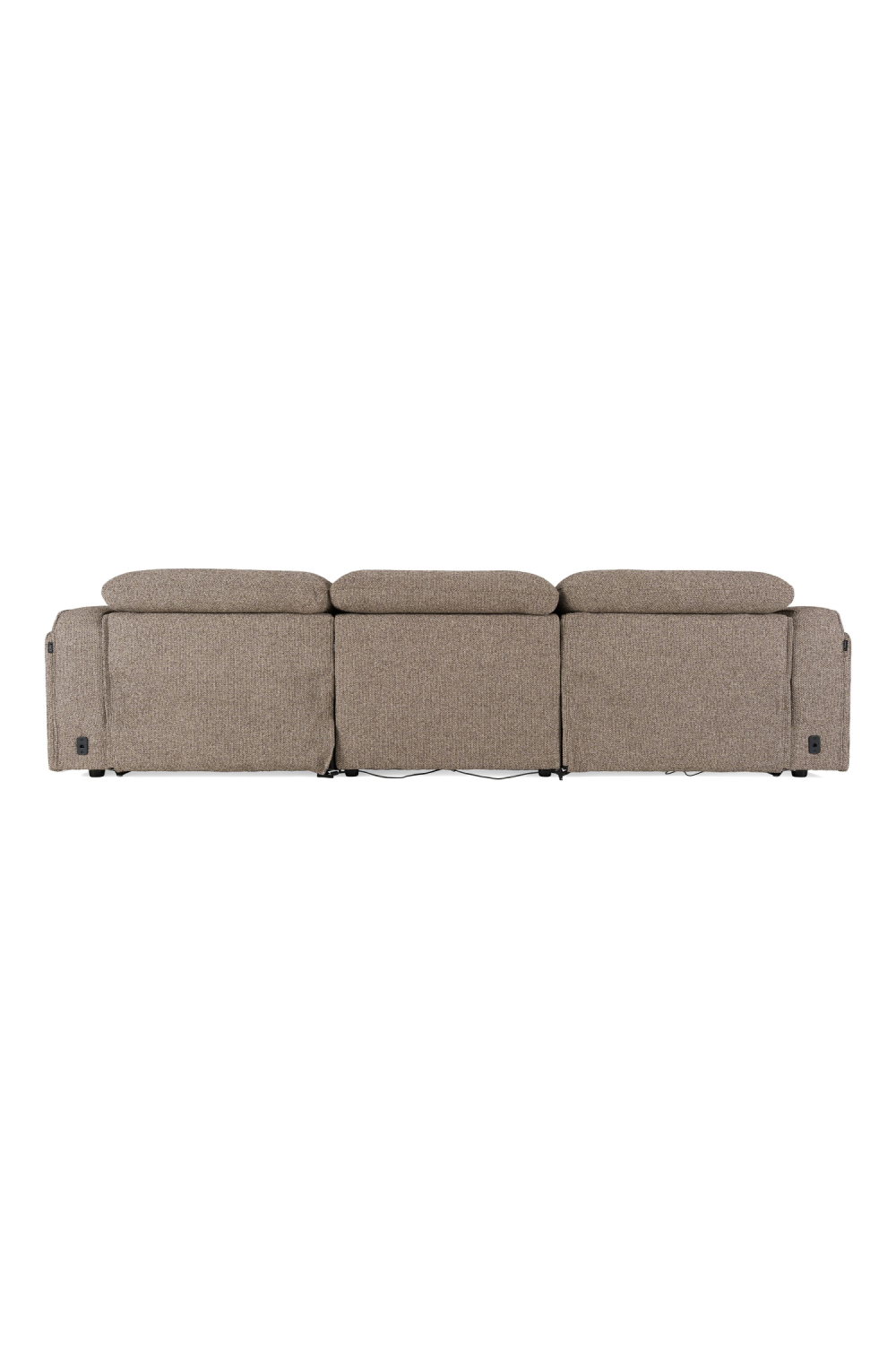 3-Piece Sectional Recliner Sofa | OROA Modern Ambler