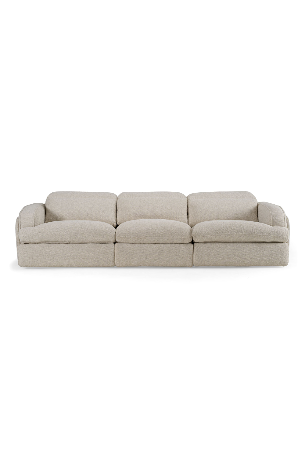3-Piece Sectional Recliner Sofa | OROA Modern Ambler