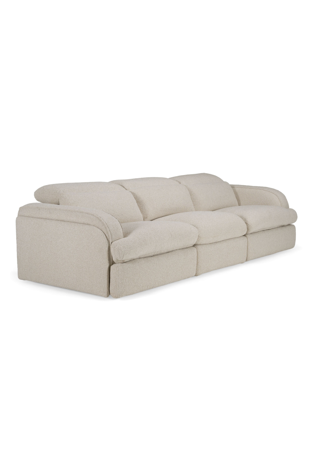 3-Piece Sectional Recliner Sofa | OROA Modern Ambler