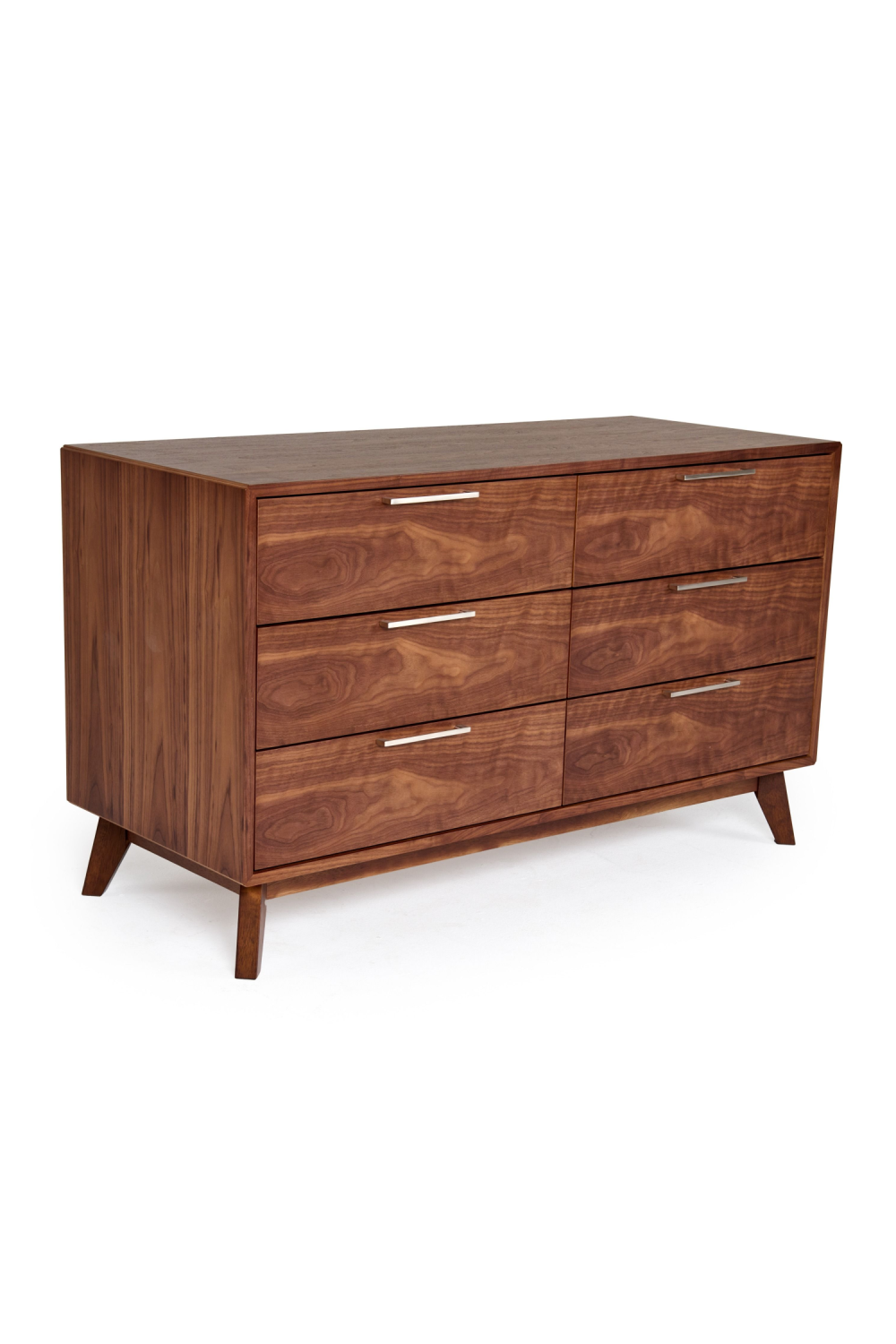 6-Drawer Walnut Dresser | OROA Modern Soria