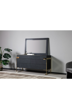 6-Drawer Wenge Oak Dresser | OROA Modern Rothsay
