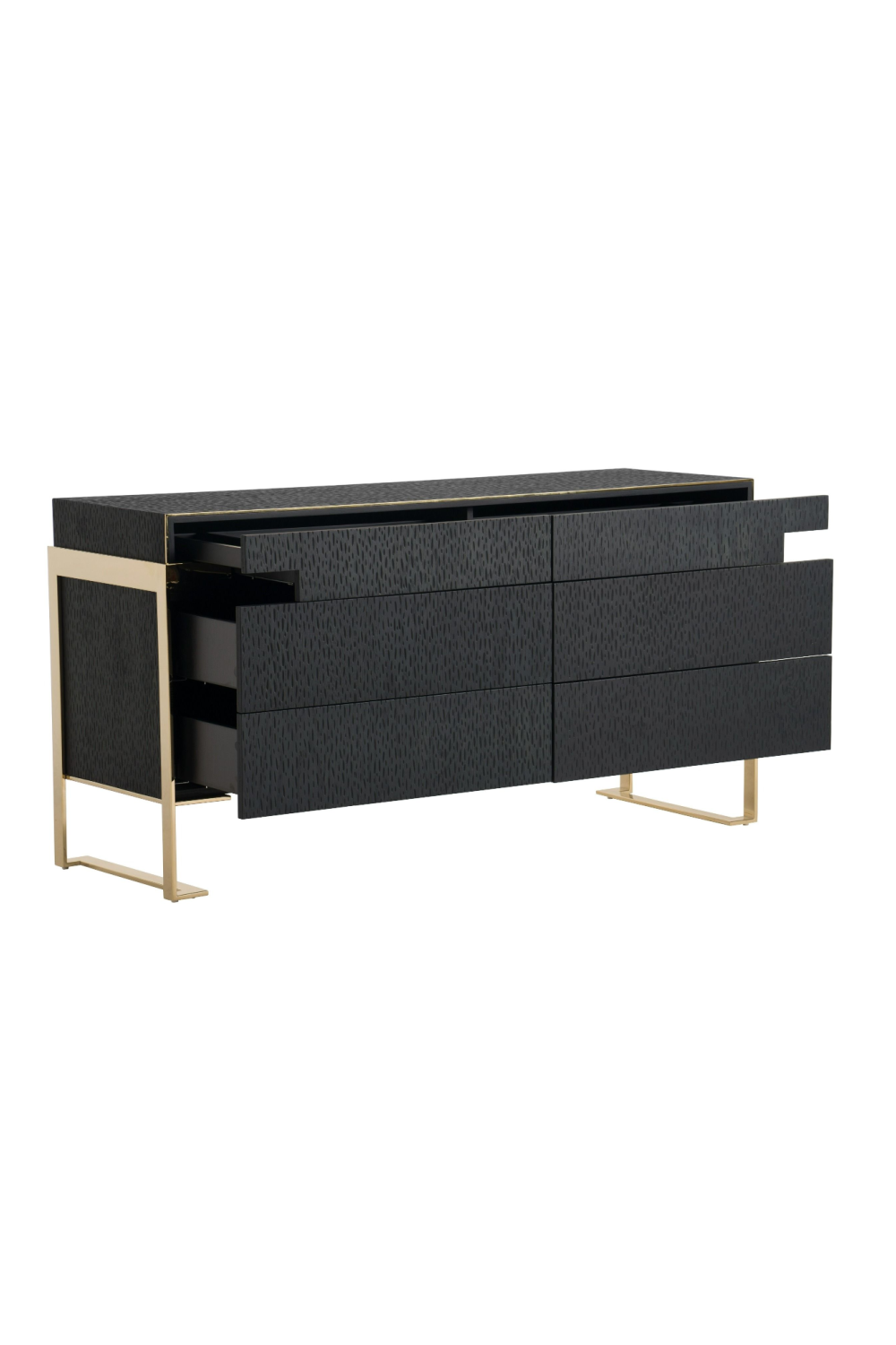 6-Drawer Wenge Oak Dresser | OROA Modern Rothsay