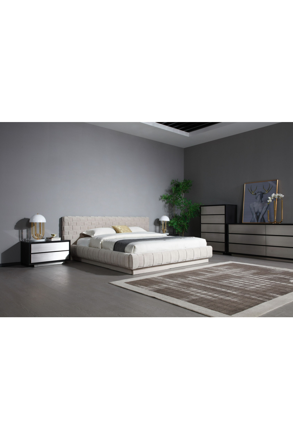 5-Drawer Aluminum Chest | OROA Modern Concord