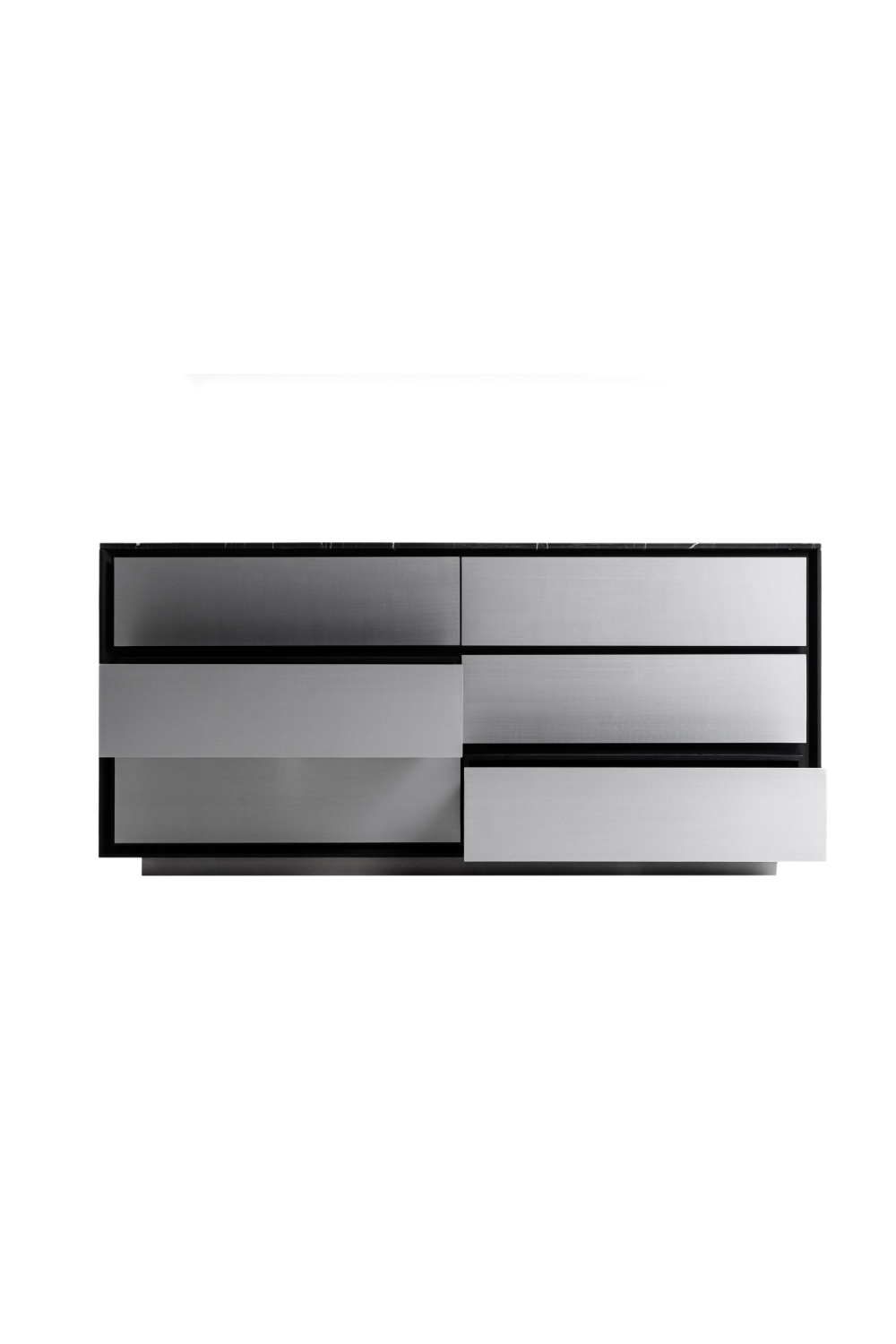 6-Drawer Aluminum Dresser | OROA Modern Concord
