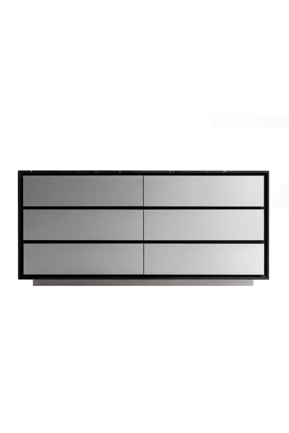 6-Drawer Aluminum Dresser | OROA Modern Concord