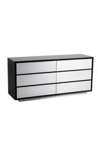 6-Drawer Aluminum Dresser | OROA Modern Concord