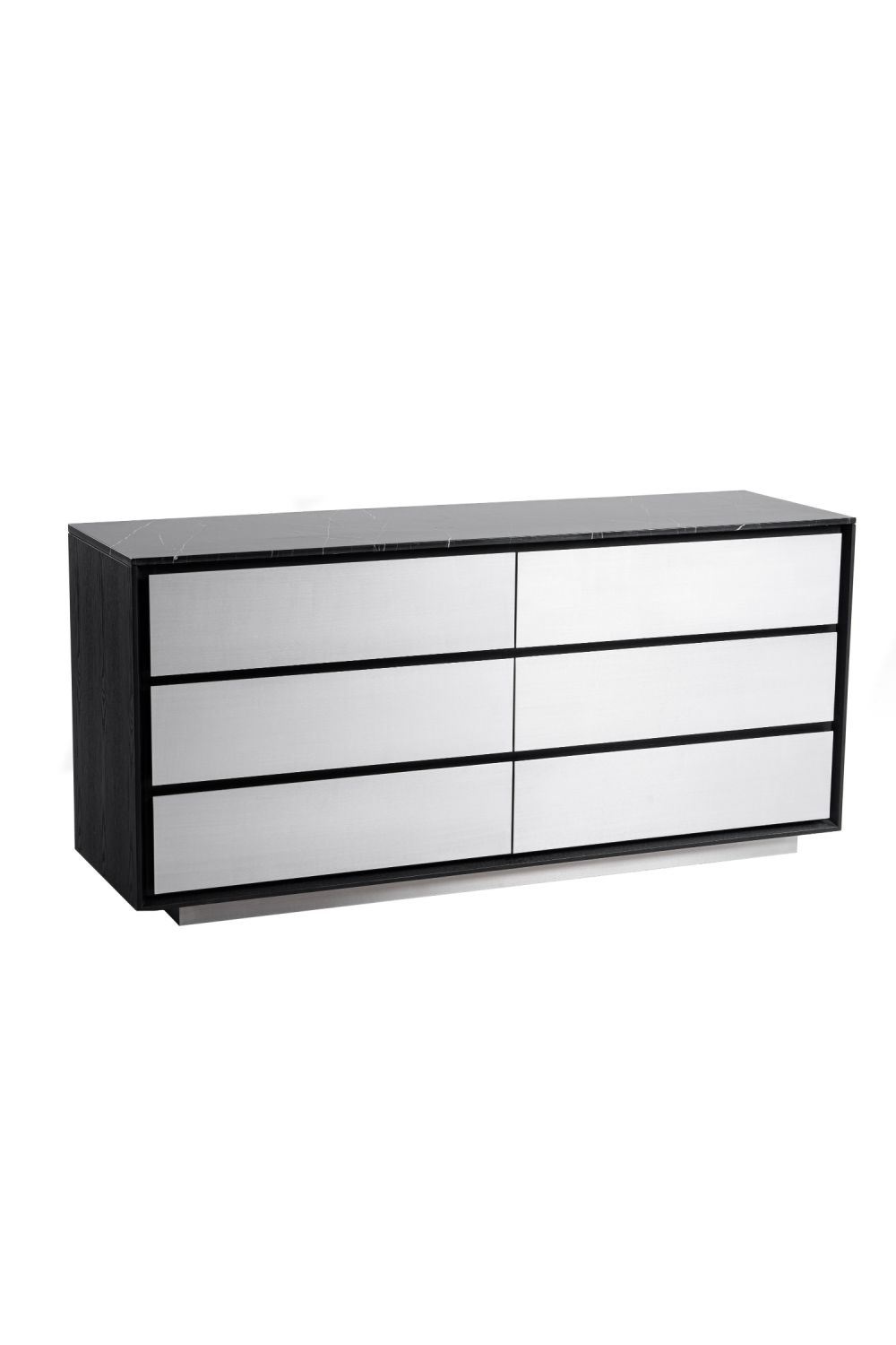 6-Drawer Aluminum Dresser | OROA Modern Concord
