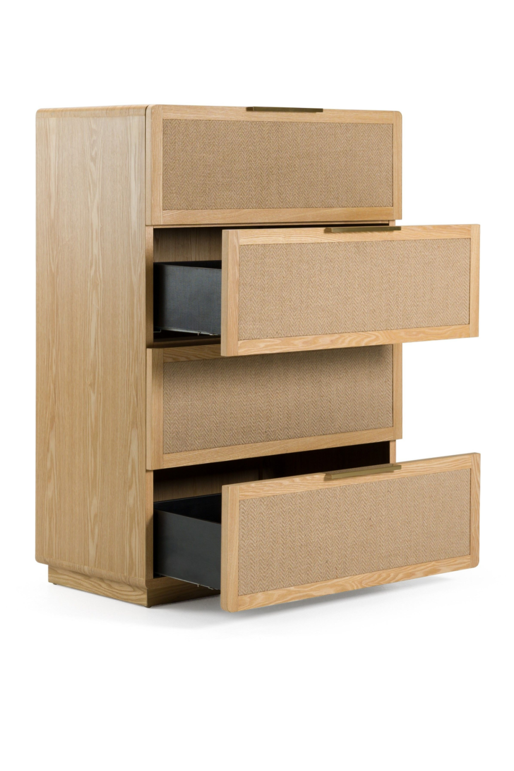 4-Drawer Rattan Chest | OROA Modern Gavin