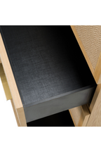 4-Drawer Rattan Chest | OROA Modern Gavin