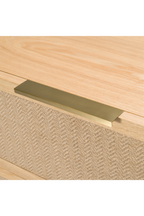 4-Drawer Rattan Chest | OROA Modern Gavin