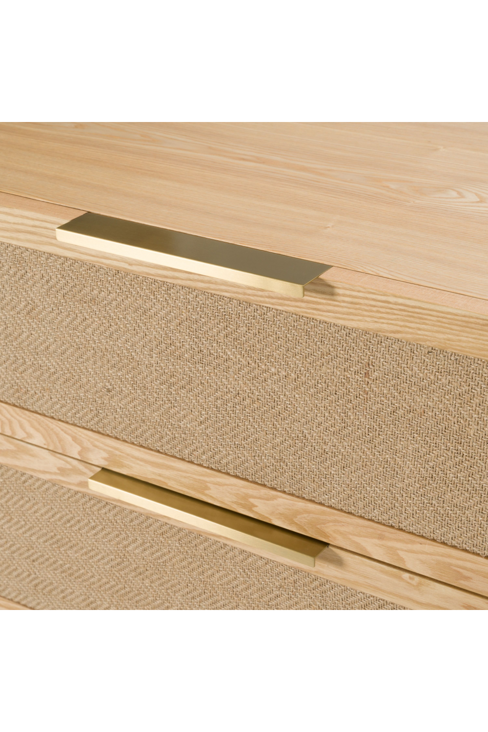 6-Drawer Rattan Dresser | OROA Modern Gavin